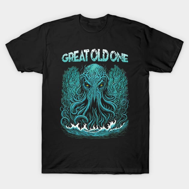 Cthulhu The Great Old One T-Shirt by TMBTM